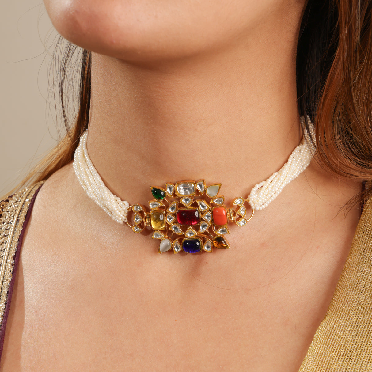 Navrag Kundan choker