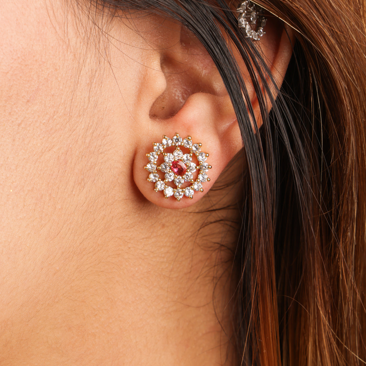 Ansh Flower design necklace set