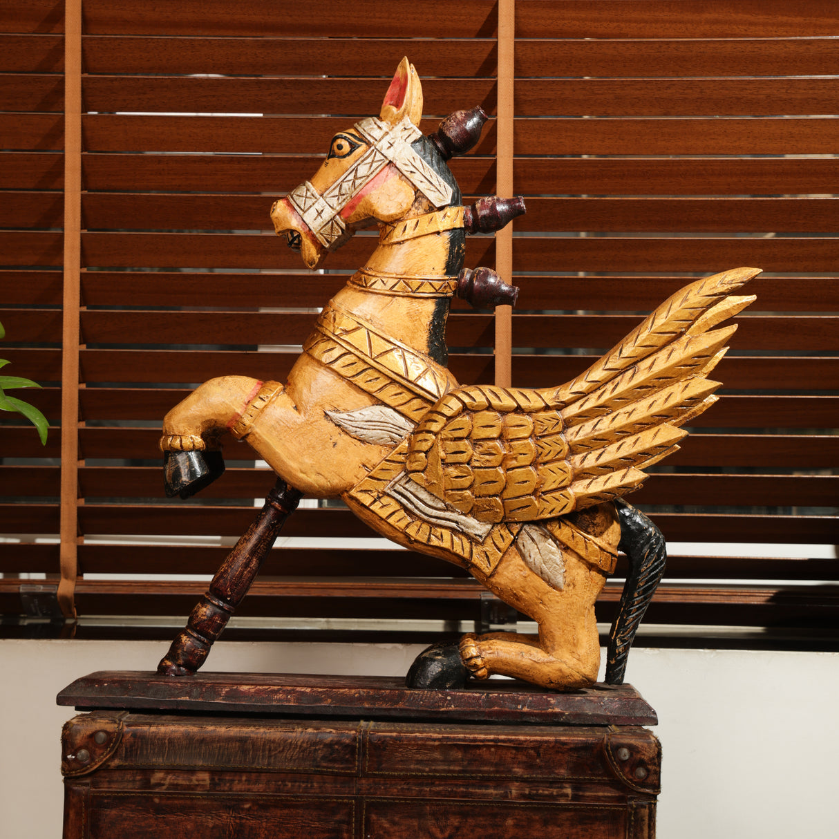 Wooden Whisper - Horse With Wings