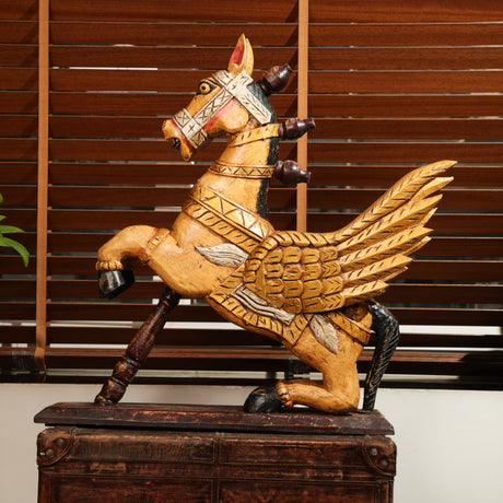 Wooden Whisper - Horse With Wings