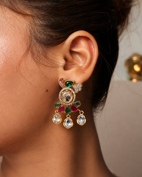 Rajkanwar Royal Pearl Kundan Choker Set