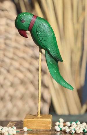 Antiquity Rustica Collective - Wooden Parrot