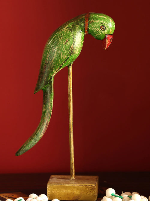 Antiquity Rustica Collective - Wooden Parrot