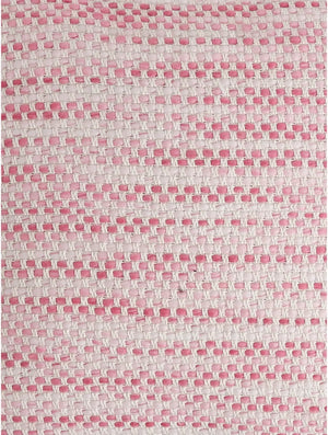 Cushion Cover With Tassels  - Ivory And Pink