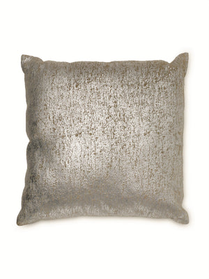 Elegant design celvet cushion cover with Silver Foil printing
