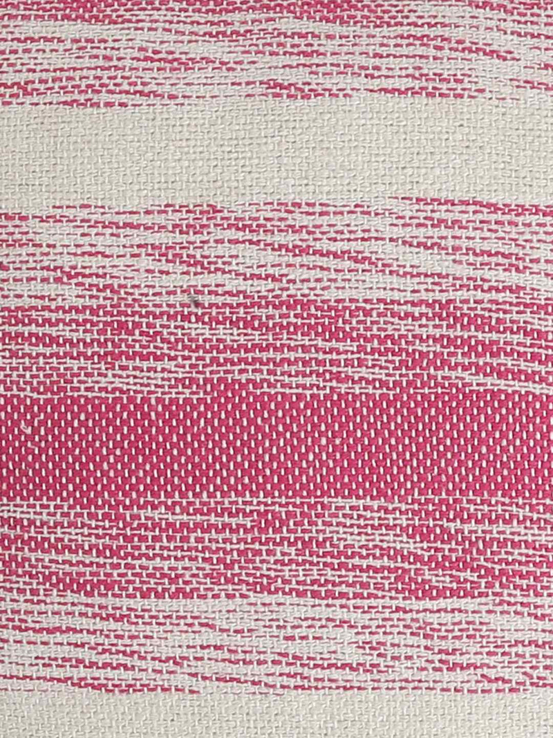 Pink Fuchsia Hand Woven Cushion Cover