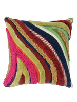 Abstract design tufted colorful cushion cover