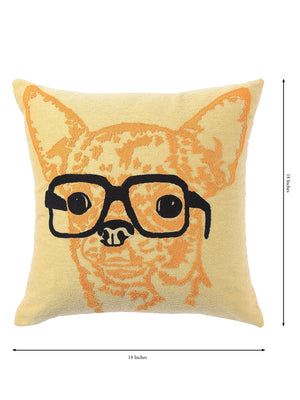 Enchanted Dream Scapes - Quirky And Beautiful Dog With Spectacle