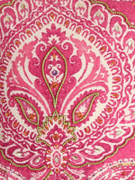 Paisley Cushion - Pink