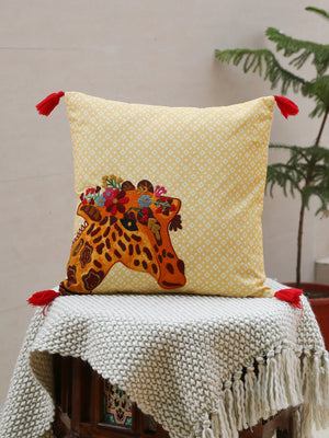 Enchanted Dream Scapes - Giraffe Design Embroidered