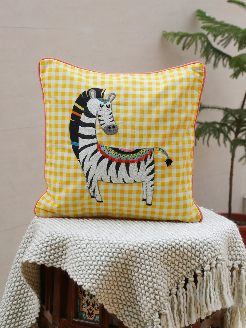 Enchanted Dream Scapes - Zebra Design Embroidered