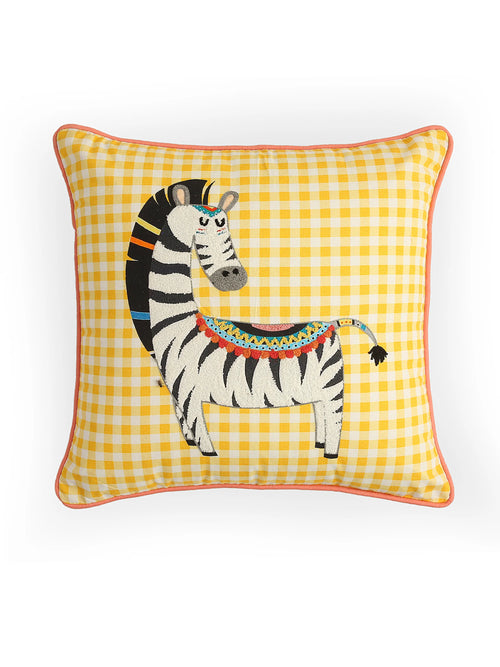Enchanted Dream Scapes - Zebra Design Embroidered