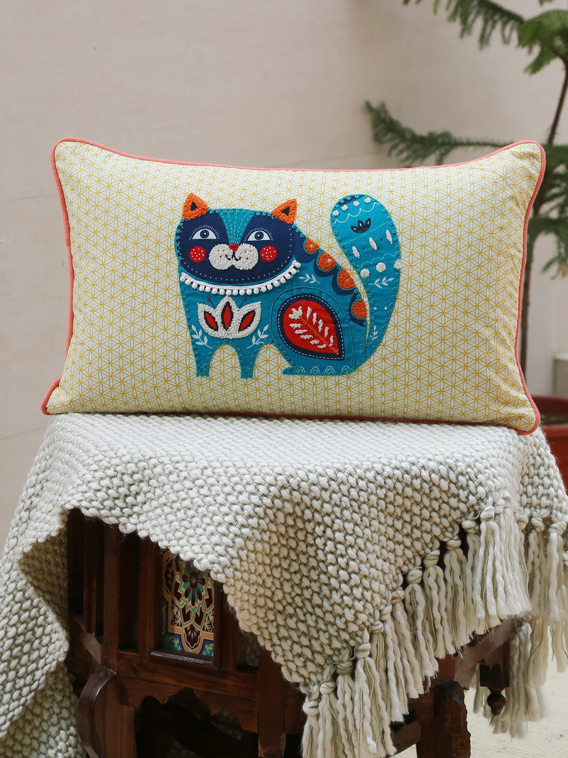 Enchanted Dream Scapes - Cat Design Embroidered