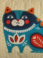 Enchanted Dream Scapes - Cat Design Embroidered