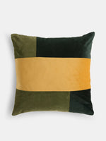 Cushion Cover - Green And Yellow