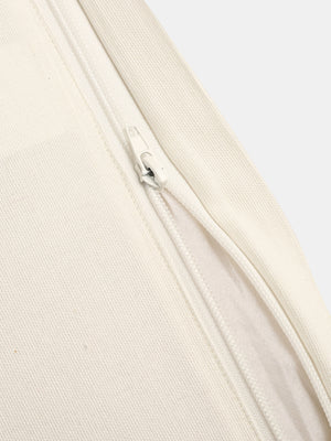 Stylish Amber Sky - Yellow Embellished Cushion Cover