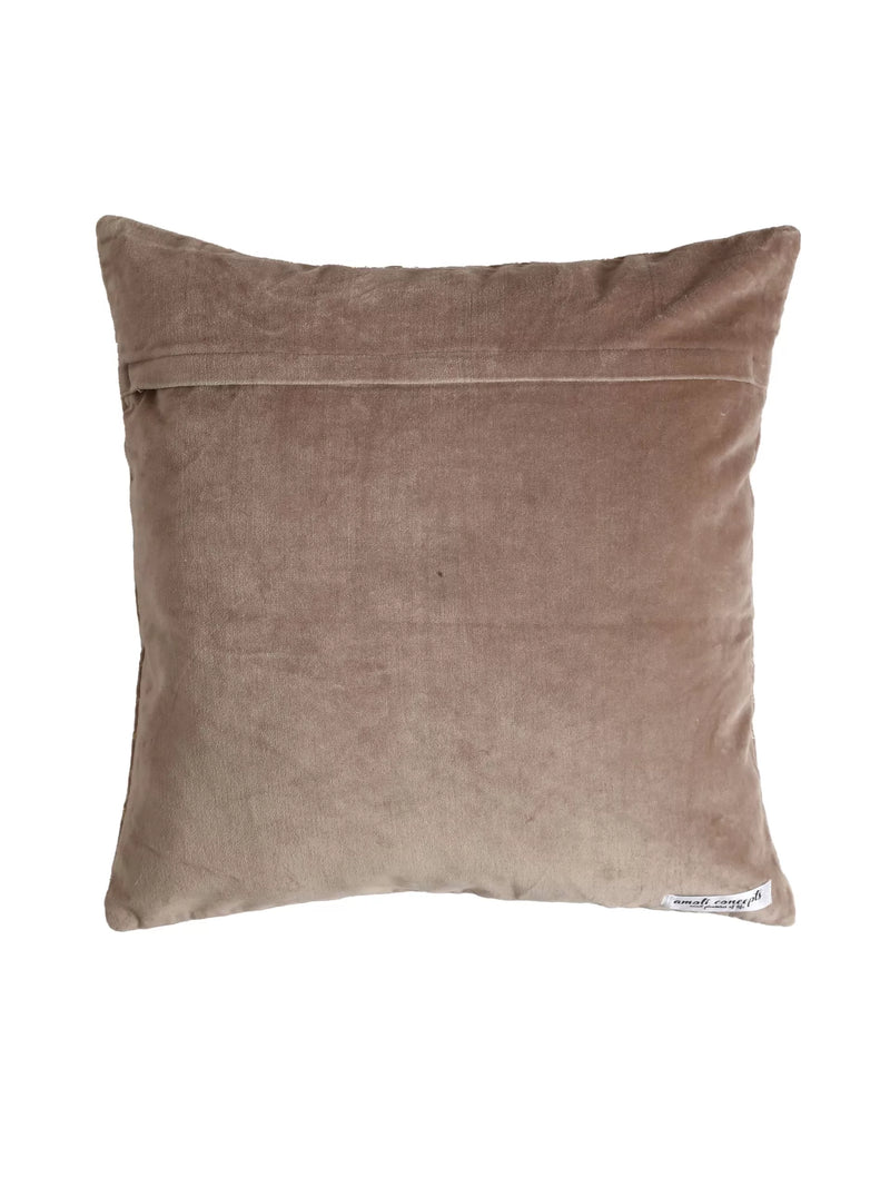 Cushion Cover - Gold Embroidered