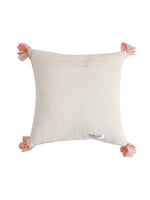 Ivory and Rust Cushion Cover with Tassles (Set of 2)