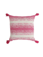 Pink Fuchsia hand woven cushion cover (Set of 2)