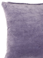 Lavender Cotton Velvet Cushion Cover (Set of 2)