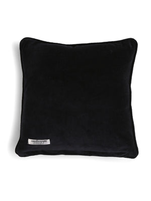 Navy Blue cotton velvet cushion cover (Set of 2)