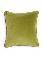 Classic Elegant cotton velvet cushion cover in solid color - Green