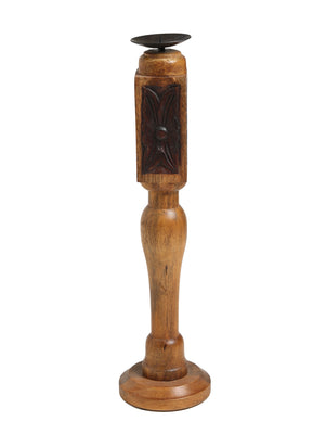 Handcrafted Paya design Rustic candle Holder - Style1