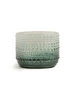 Votive - Ombre Green Glass Set of 2