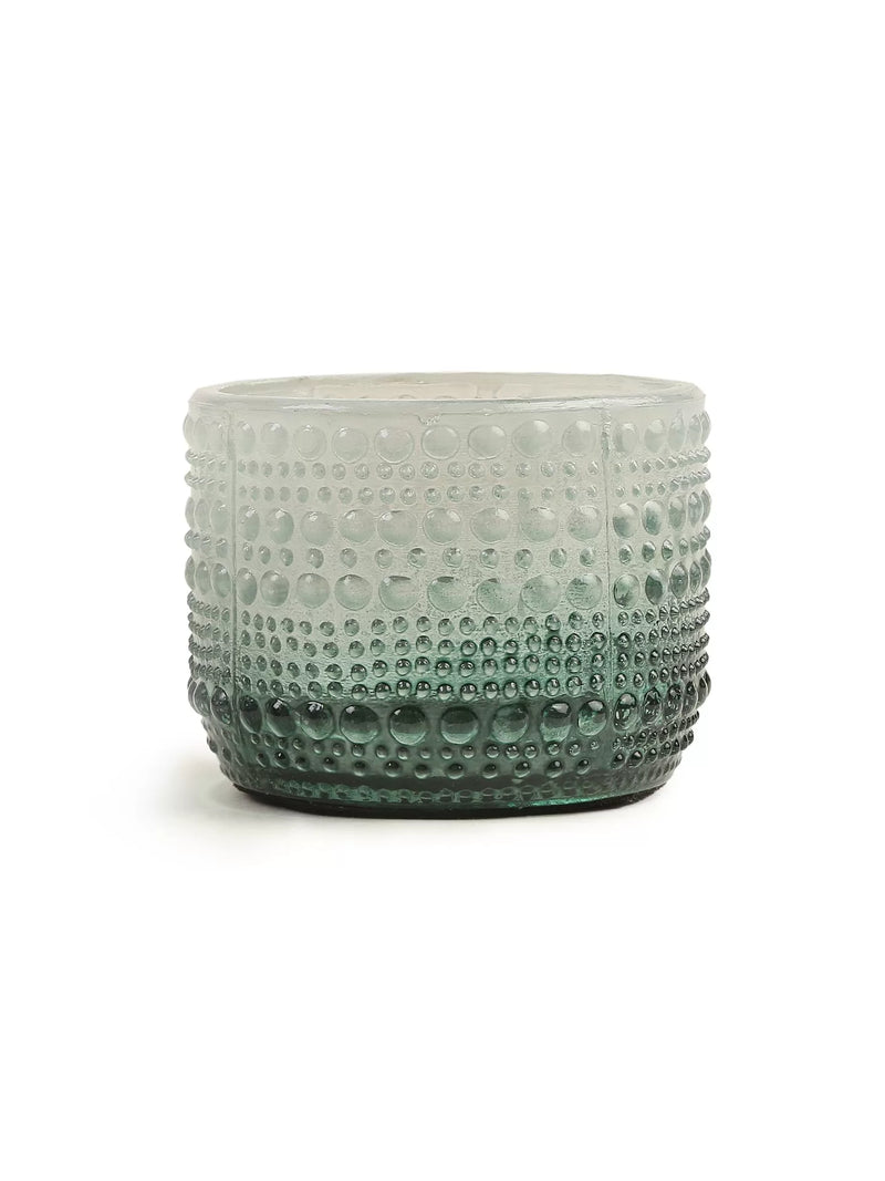 Votive - Ombre Green Glass Set of 2