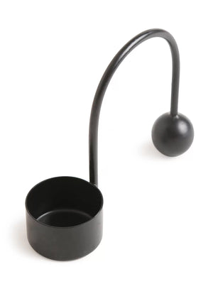 Light Holder - Minimal Tea - Black set of 2