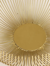 Fruit Basket in matt Gold finish