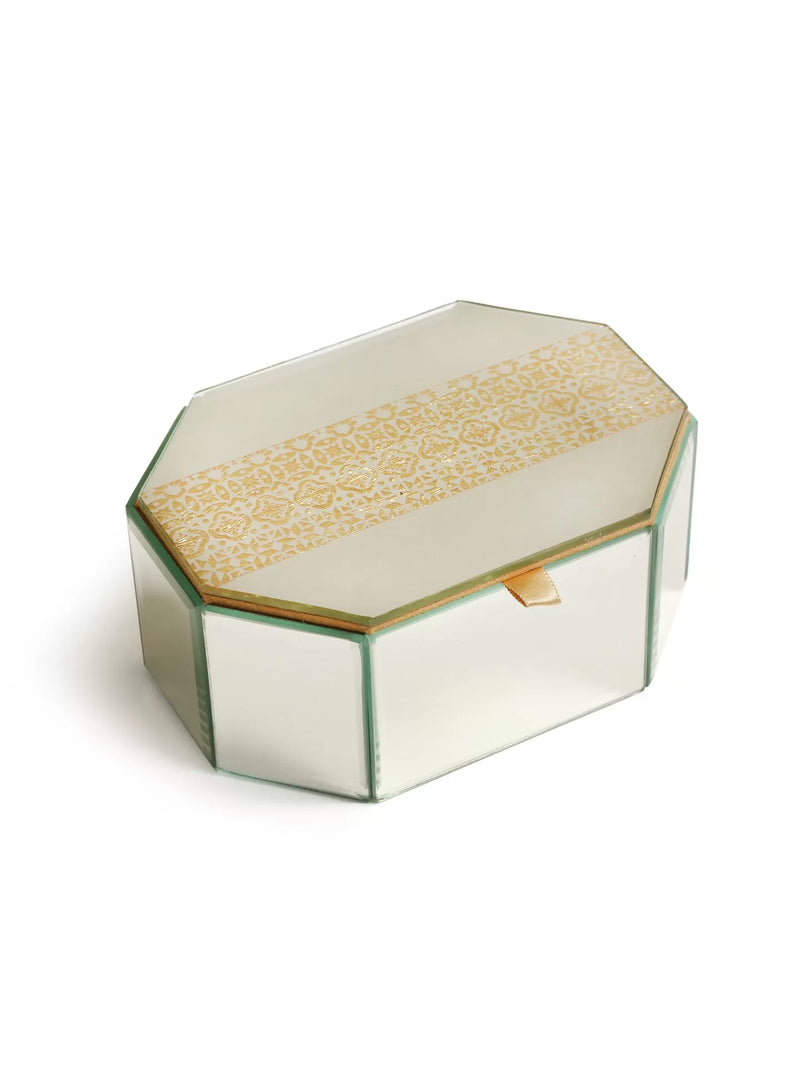 Mirror Glass Gold Foiled Box