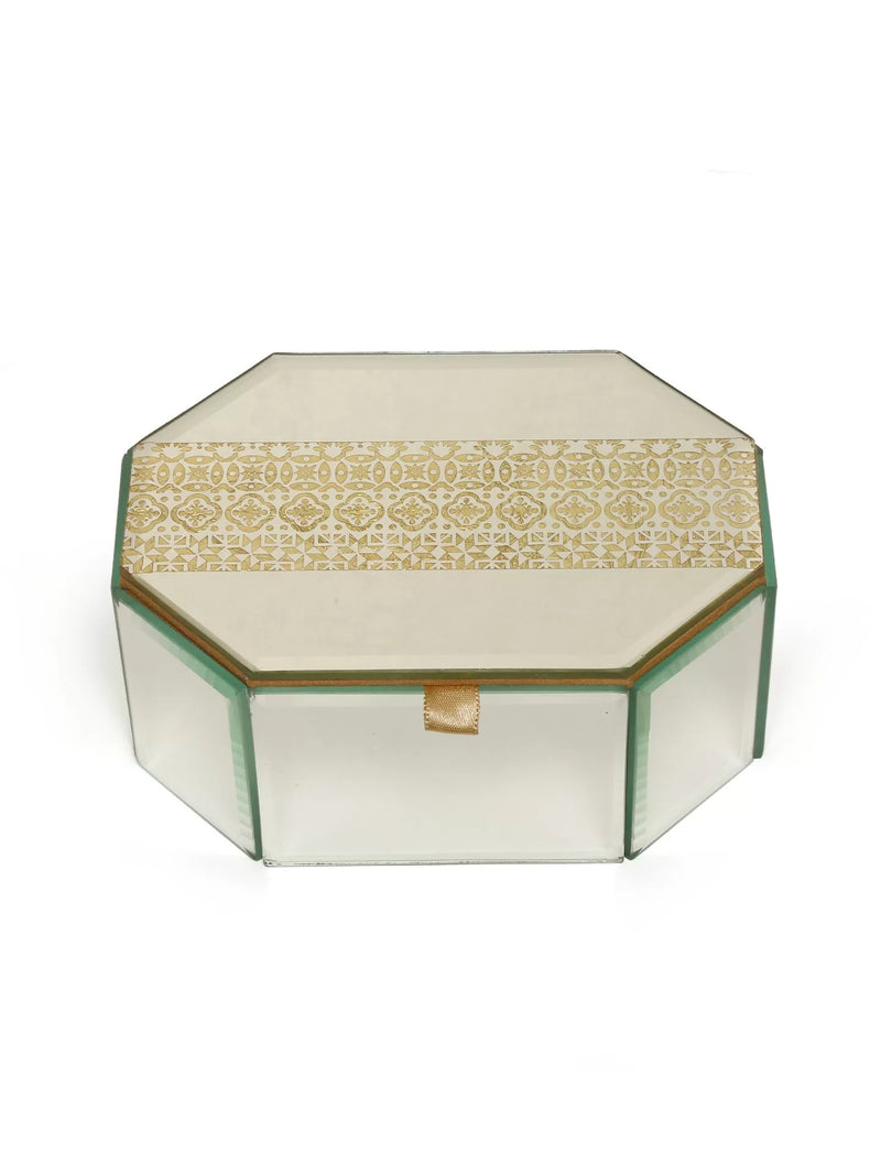 Mirror Glass Gold Foiled Box