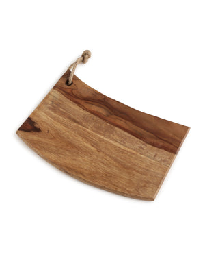 Chopping Board - Cheese Board Cum Platter In Natural Finish