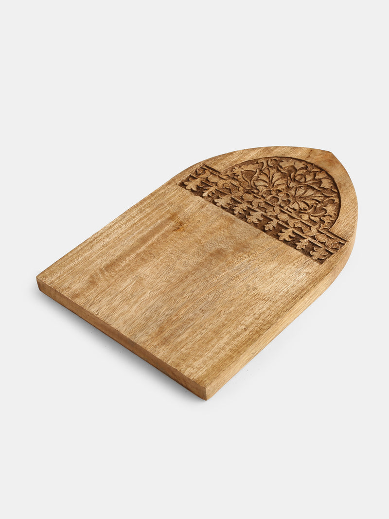 Chopping Board - Hand Carved Cheese Board Cum Platter