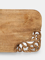 Chopping Board - Cheese Board Cum Platter With Carved Edge