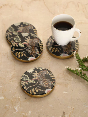 Forest Design Decal Coasters