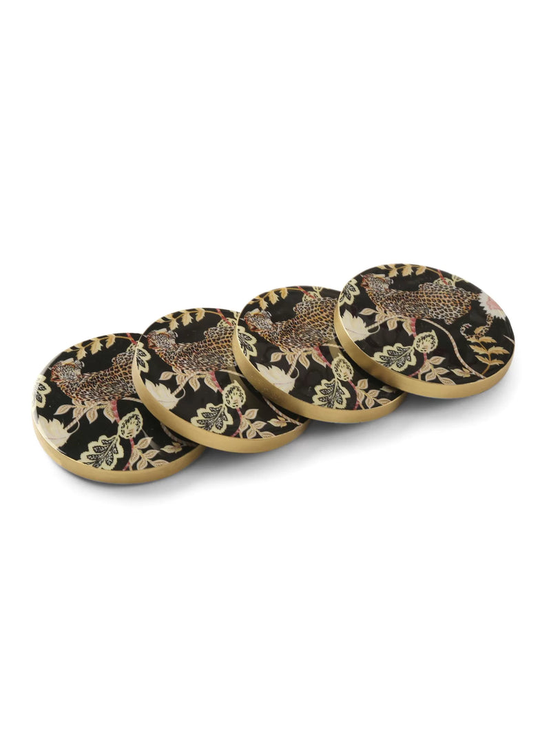 Forest Design Decal Coasters