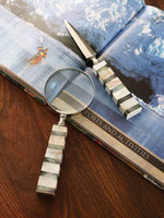 Magnifying Glass - Paper Knife In MOP