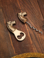 Horse Bottle Opener And Cork Screw Set of 2