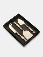 Cheese Set - Classic Silver Tone