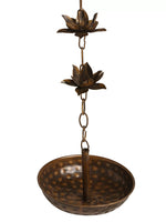 Urli - Hanging In Antique Gold Finish - S