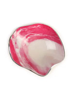 Enameled Platters - Pink And White Set of 3