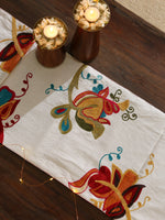 Table Runner - Multicolor Embroidered