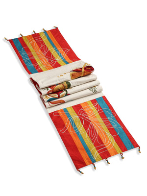 Table Runner - Multicolor Embroidered