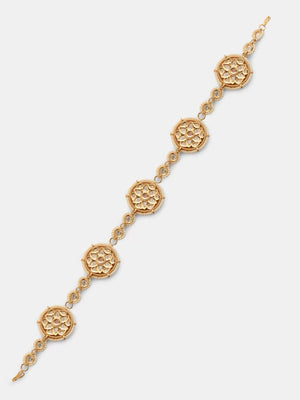 Kundan - Matha Patii With Pink Stones