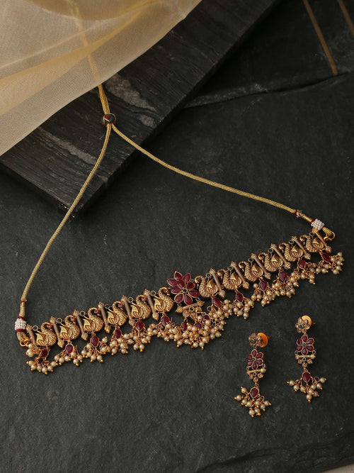Choker - Temple With Pearls