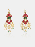 Pearl Kundan Choker With Earrings