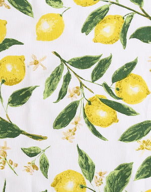 Lemon Branch design Kitchen napkin set of 4