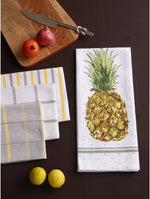 Kitchen Linen - Pineapple Design Kitchen Napkin Set of 4